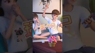 Leer and Guoguo PART-40 | When You Play Mobail Game With You Girlfriend😅Cute Cartoon Couple💑💞Status💖