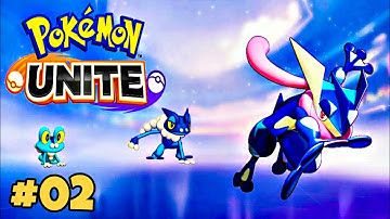 Pokemon Unite Mobile - Gameplay Walkthrough Part 2- Ranked:greninja(iOS, Android)