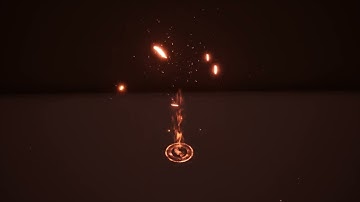 Fantasy Disappearing Auras. Unreal Engine
