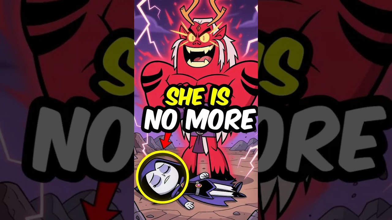 Raven Is Slowly Losing the Fight Against Her Father in Teen Titan Go ? 😳 #teentitans #robin #cartoon