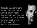 Eric Clapton - Change The World - Scroll  Lyrics "22"