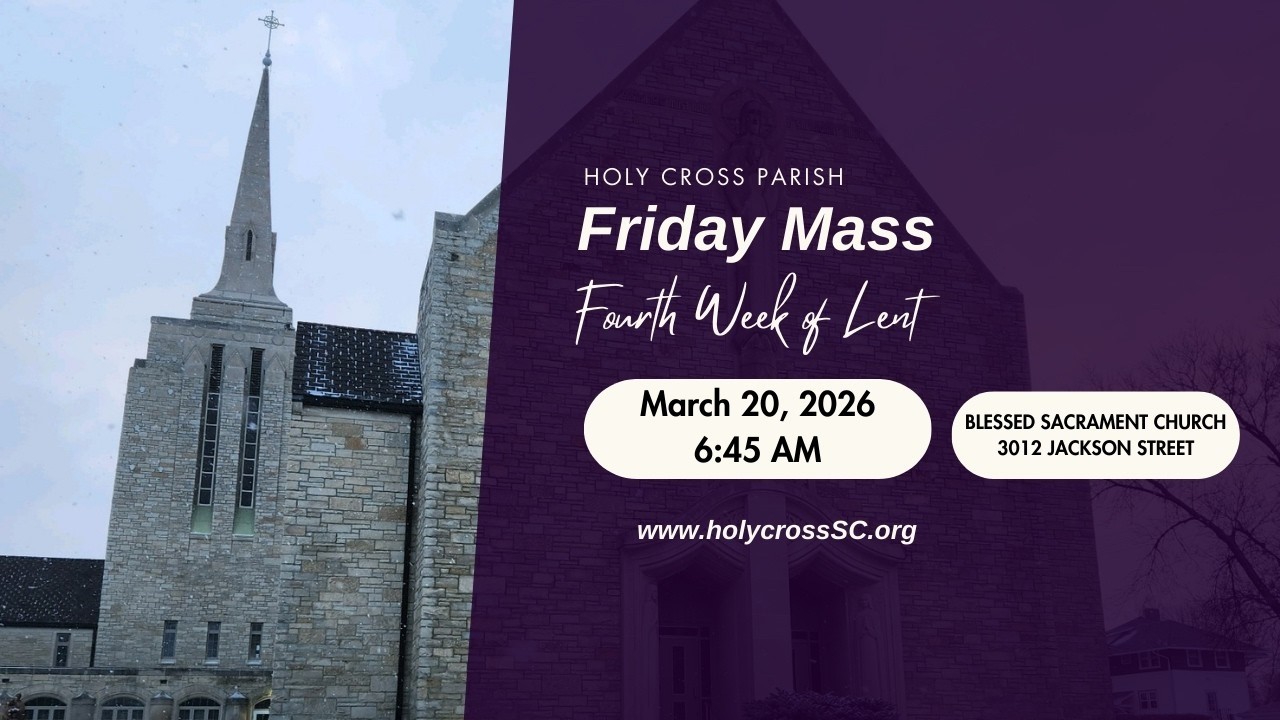 CORRECT Friday of the Fourth Week of Lent - March 20, 2026 - YouTube