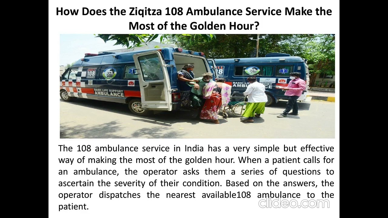 Ziqitza Limited Rajasthan   108 ambulance service making the most of the golden hour