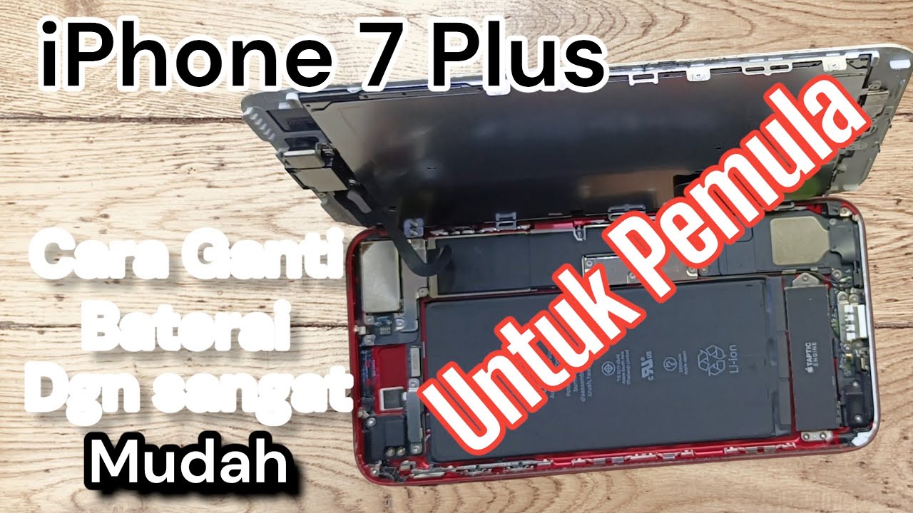 Cara Ganti Baterai iPhone 7 Plus - YouTube