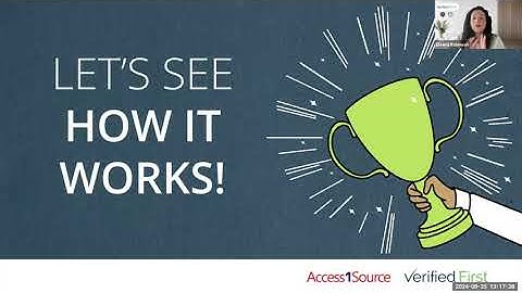 Fast & Thorough Background Screening with Access1Source and Verified First