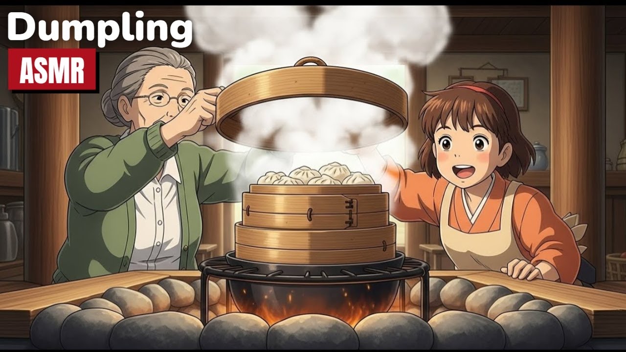 The Most Satisfying Dumpling ASMR Experience - YouTube