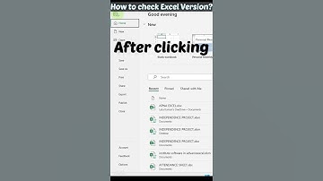 How to check Excel version? #newvideo #shorts #ytshorts #ytviral #youtubeshorts #msexcel