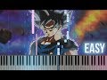 Dragon Ball Super - Ultimate Battle/Ultra Instinct | How To Play Piano Tutorial [EASY] + Sheets