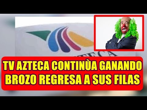 TV AZTECA continùa GANANDO TERRENO a TELEVISA y este FAMOSO REGRESA a sus FILAS