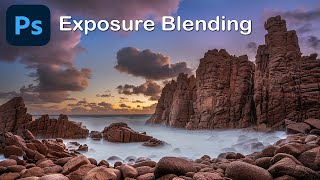 The BEST way to exposure blend in Photoshop
