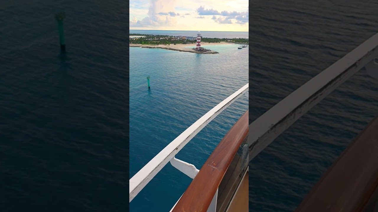 Escorted to Ocean Cay. #mscseaside #oceancaymscmarinereserve #tugboat