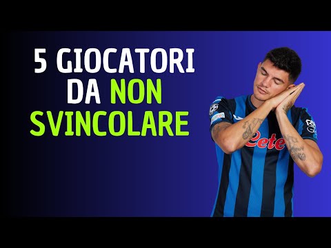 Video 5 GIOCATORI DA NON SVINCOLARE ALL'ASTA DI RIPARAZIONE | Consigli Fantacalcio 2025/26