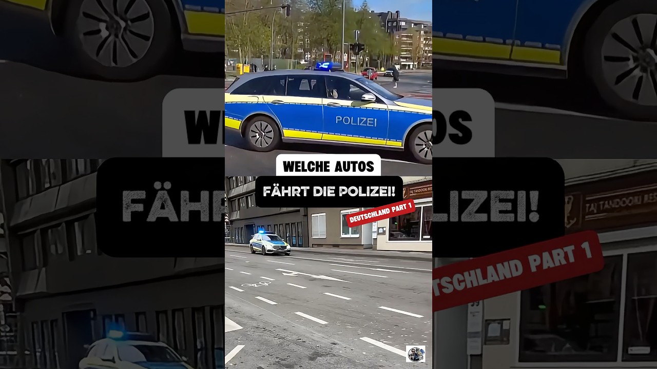 Welche Autos fährt die Polizei! #polizei#deutschland#autofahren#autos#faktencheck