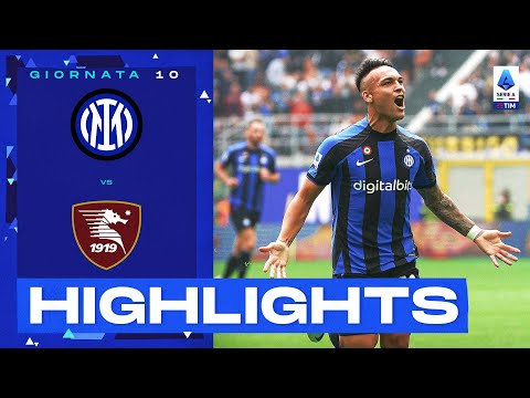 Inter-Salernitana 2-0 | Il Toro e Barella trascinano l’Inter: Gol e Highlights | Serie A TIM 2022/23