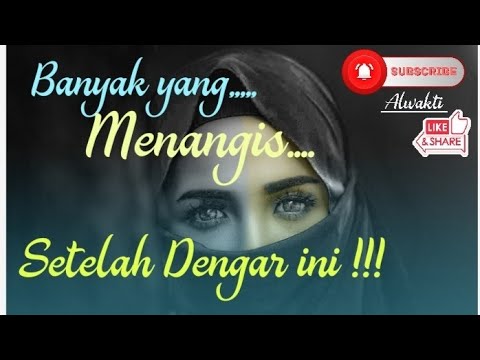 VIRAL (Banyak yang Menangis Setelah dengar ini) Sauqbilu Lirik dan Artinya