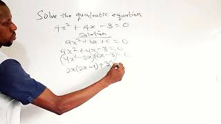 Quadratic Equation using Factorization Method