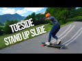 How to Toeside Stand-Up Slide on Your Longboard