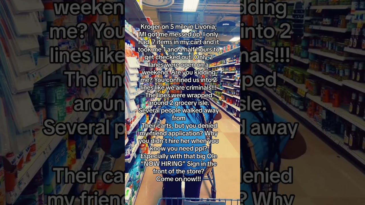 2-Hour Line at the Grocery Store? Unacceptable! 