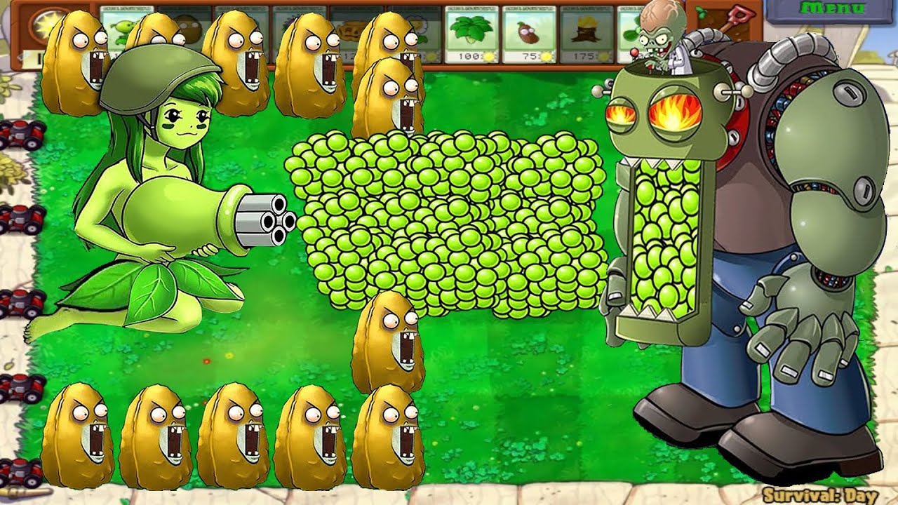 Мега зомби против. Растения против зомби 2 ЗОМБОСС. Mega Gatling Pea PVZ 2. Gargantuar растения против зомби. Настольная игра Plants vs Zombies.