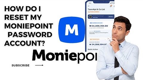 HOW TO RESET YOUR Ⓜ️MONIEPOINT ACCOUNT PASSWORD (NEW WAY) EASIER.
