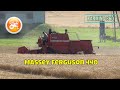 Harvest 2020 | Massey Ferguson 440 combine working