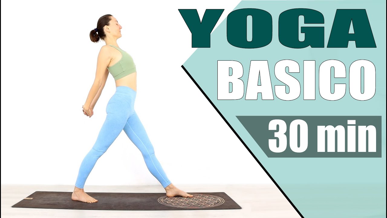 YOGA PARA PRINCIPIANTES | DIA 7 Todo cuerpo  - 30 min | Elena Malova