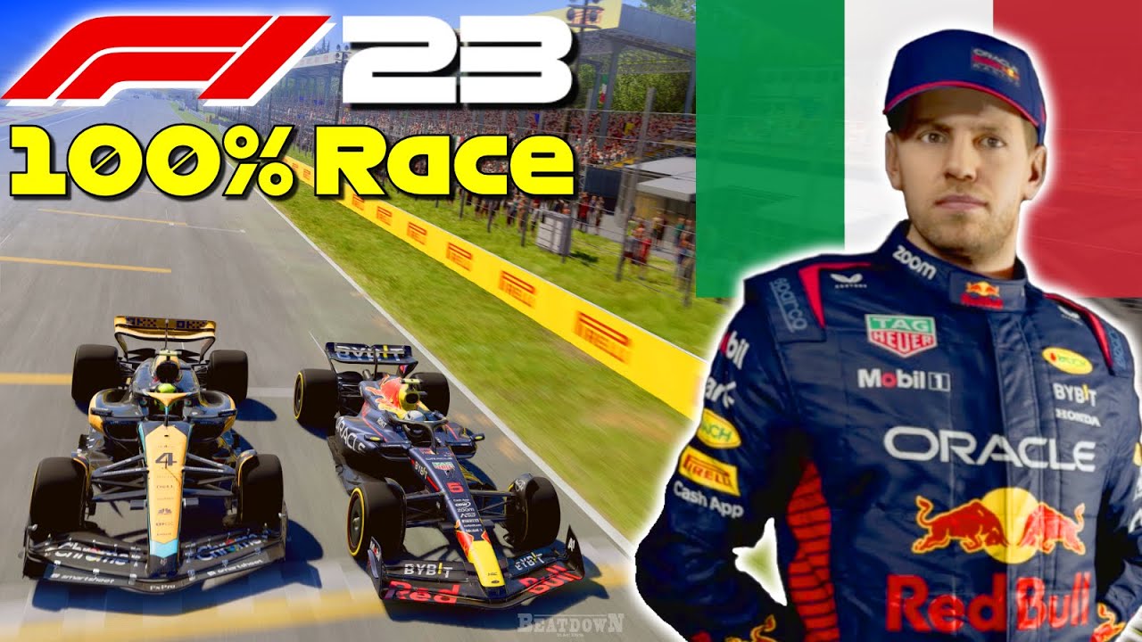 F1 23 - Vettel Returns To Red Bull #15: 100% Race Monza