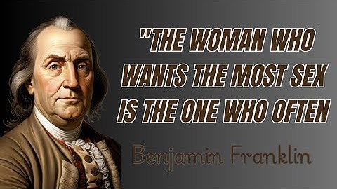 Essential Life Lessons from Benjamin Franklin Every Man Should Know | Franklin’s Guide to Life