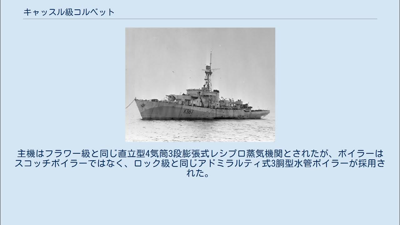キャッスル級コルベット YouTube