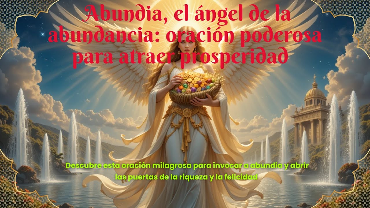 Abundia, el ángel de la abundancia: oración poderosa para atraer ...
