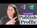 Creating a publish profile in visual studio for your database project