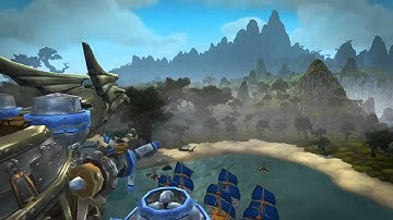 Alliance Landing (Mists of Pandaria Patch 5.1 In-Game Cinematic)