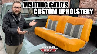 Visiting Cato's Custom Upholstery with P15 4x4 while in Atlanta! | Ford Era