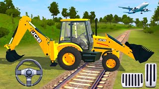 🔴BUS SIMULATOR INDONESIA GAME - JCB BACKHOE LOADER DRIVING MOD - ANDROID GAMEPLAY #115 (3D GAMES) screenshot 3