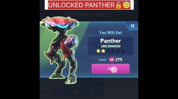 Unlock Panther in Mech Arena, Mech Panther, Panther Mech Arena #youtubeshorts #shorts #shortvideo