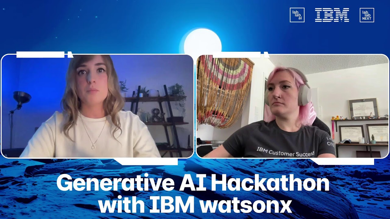 Generative AI Hackathon with IBM watsonx: Kick-Off & Introduction