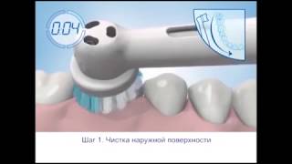 Как правильно чистить зубы электрической зубной щеткой от Oral B