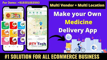 {Live Demo} Pharmacy Online Delivery App with Prescription Option 💊💉📱💻 ||  #RTYTech