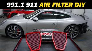 How to Replace Porsche 911 Air Filters (991.1 Carrera 2012–2016)