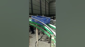 Crate transfer conveyor