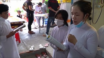 Lễ Tang Cụ Bà: GIANG THỊ THUÝ - Đại Ngãi / Trại Hòm 7 Cọ - Đại Ngãi.