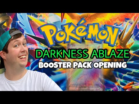 گانٹلیٹ کو گرا دیا گیا ہے! - Pokémon Darkness Ablaze Booster Pack کا افتتاح!