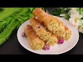 The Turkish crunchy dessert that drives the world crazy! easy in 10 minutes! quick delicious recipe!