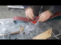 Zımpara Bantı yapımı,   Make Your Own Sanding Belt