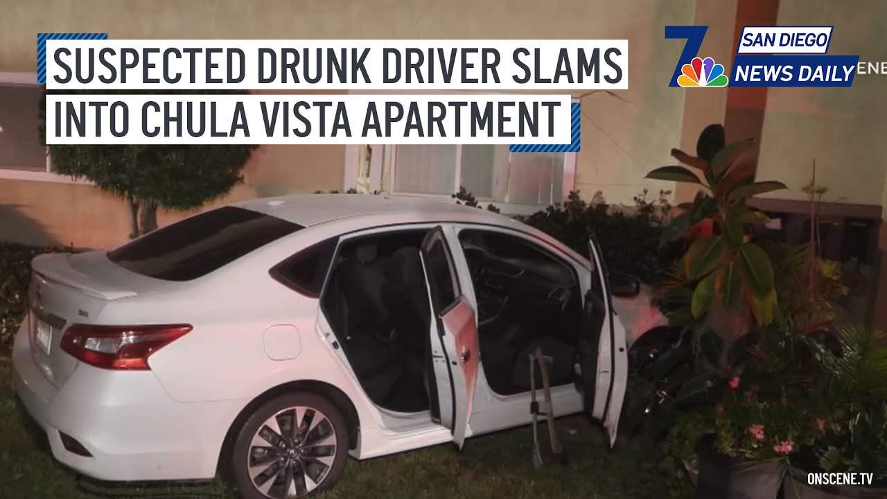 Sun. Nov. 24 | Suspected drunk driver slams into Chula Vista apartment ...