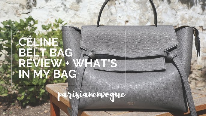 CELINE BELT BAG TRY ON! Im 5”1 for reference! #celine #celinebeltbag