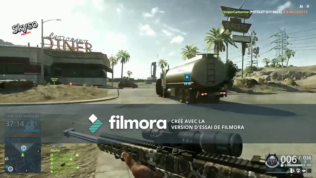 Battlefield Hardline crazy deathcore truck