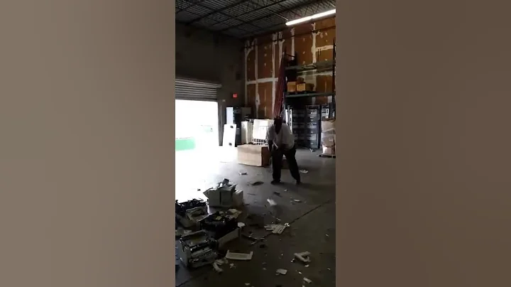 Big man takes a big swing
