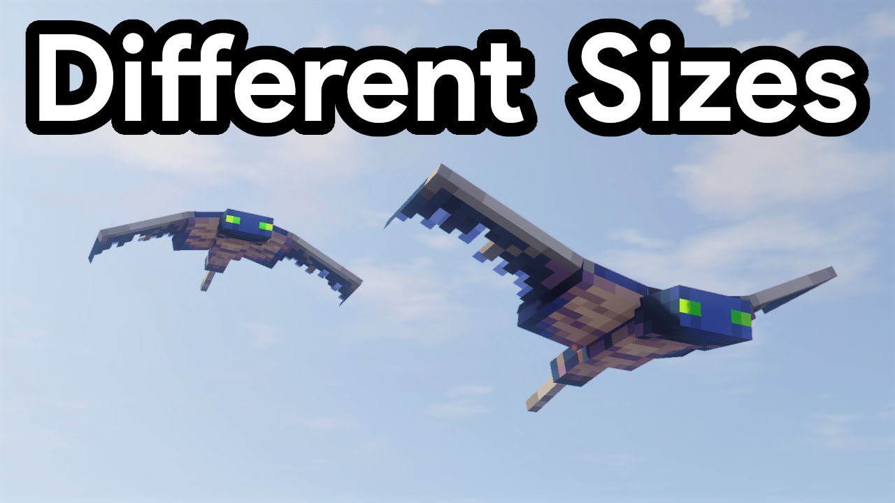 How to summon GIANT Phantoms in Minecraft YouTube