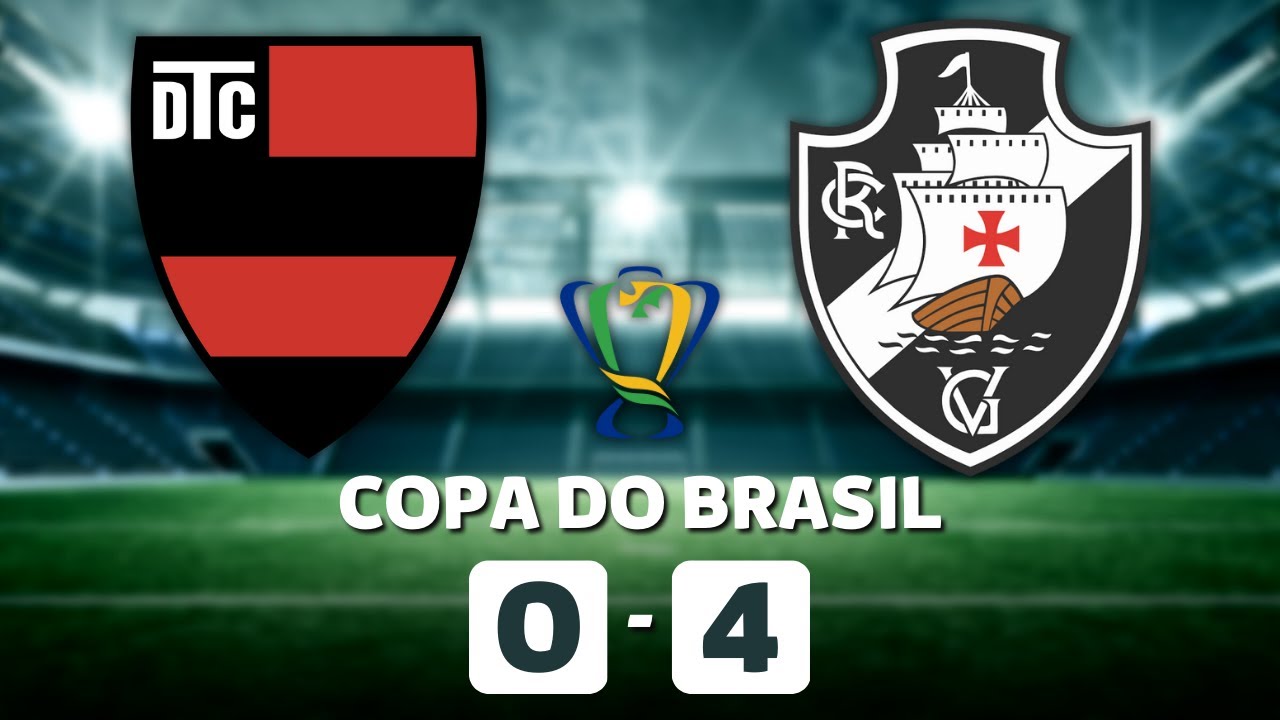 Trem 0x4 Vasco, jogo da Copa do Brasil